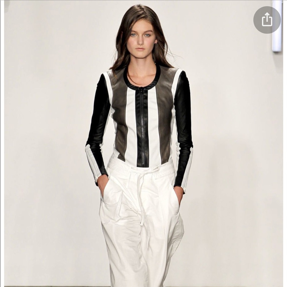 Helmut Lang leather jacket. Amazing FIT!